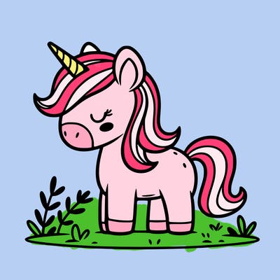 simple unicorn