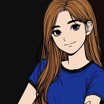 teenage girl realistic