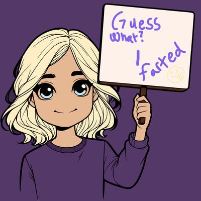 realistic girl holding up a sign