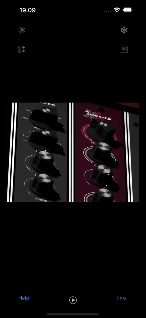 JAX ONE XModulator Extended - Interfaz modular 3D con perillas de estilo analógico para JAX ONE XModulator