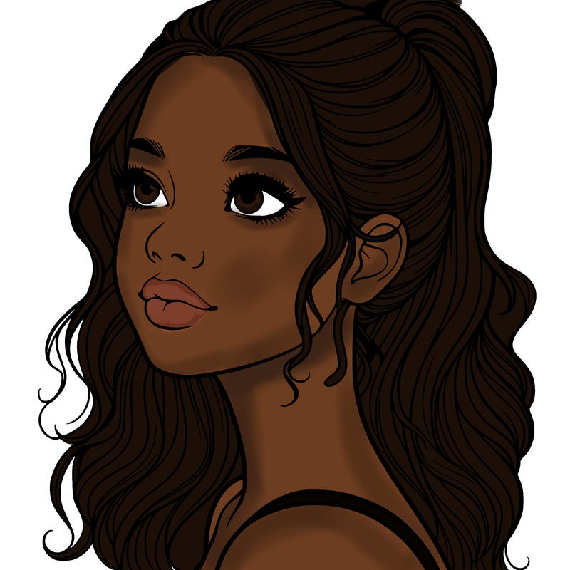 beautiful realistic girl