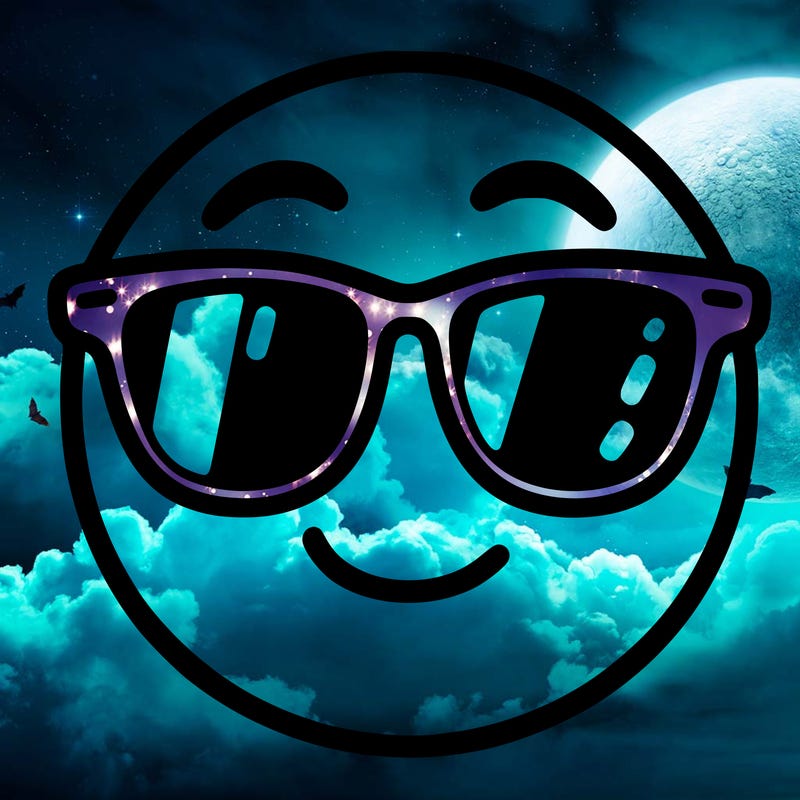 emoji with sunglasses