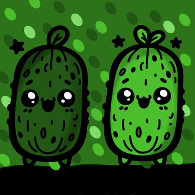 cute pickles