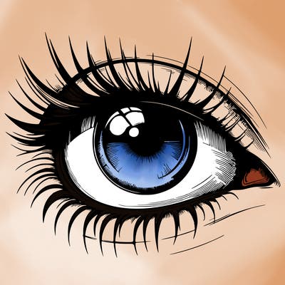 realistic eye