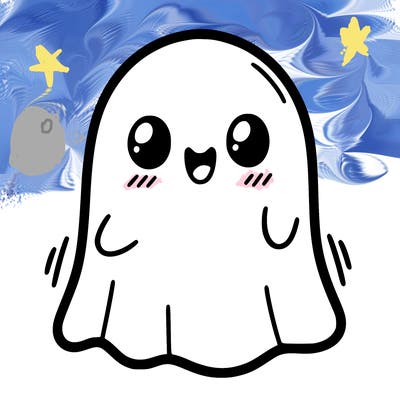 ghost that is adorable