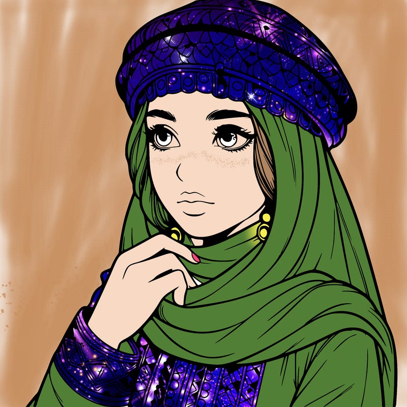 realist moroccan girl