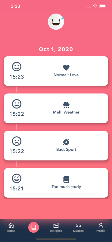 Mood Tracker - Daily Journal - Health & Fitness App | MWM