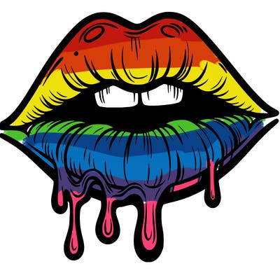 lips that look realistic and drip