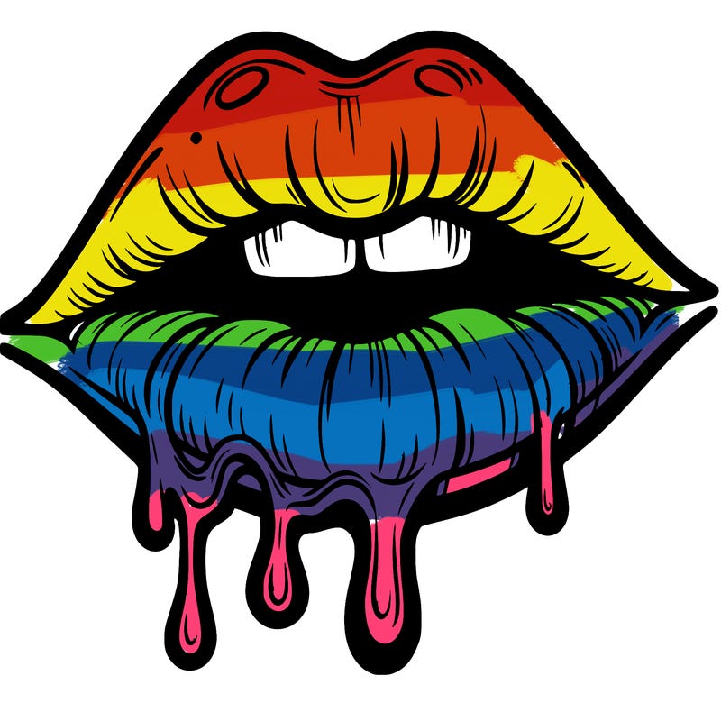 lips that look realistic and drip