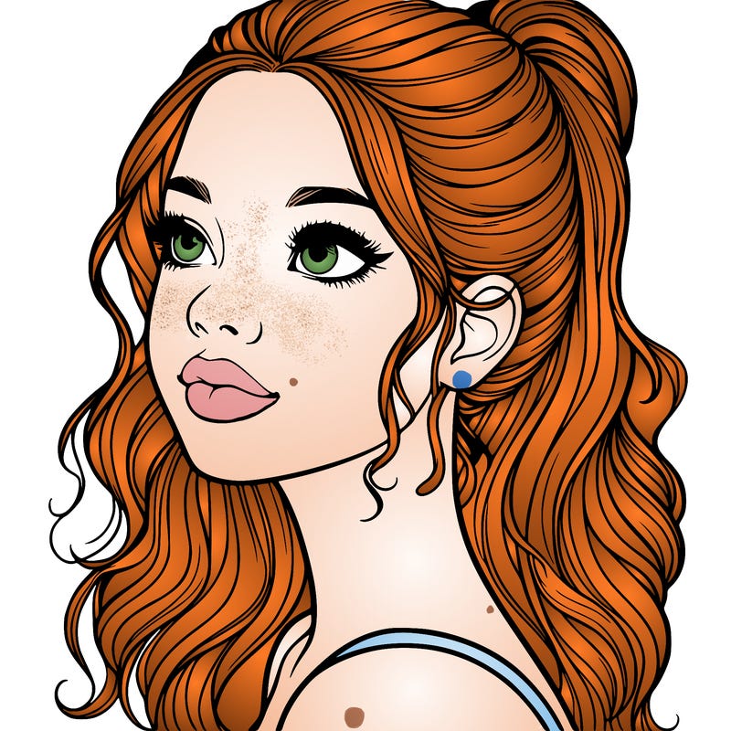 beautiful realistic girl