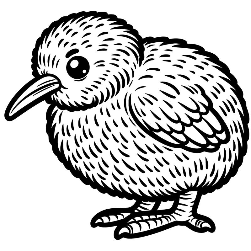 a kiwi bird
