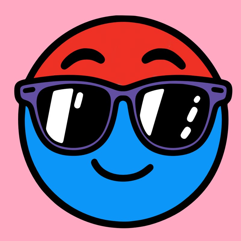 emoji with sunglasses