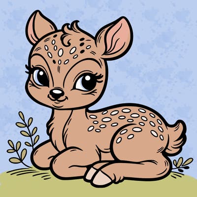 baby deer