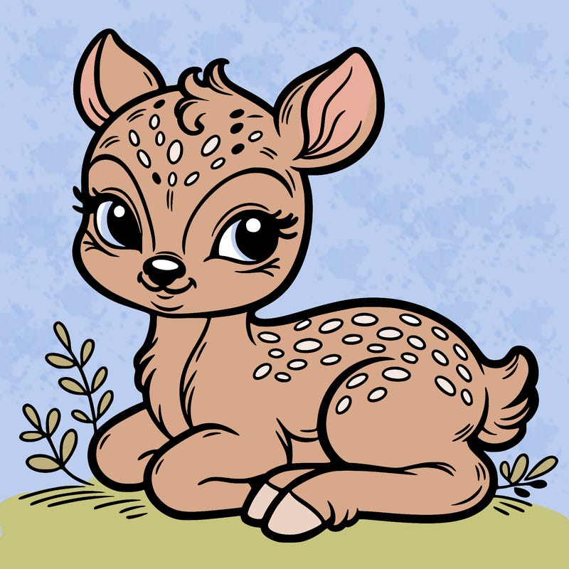 baby deer