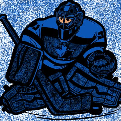 hockey goalie