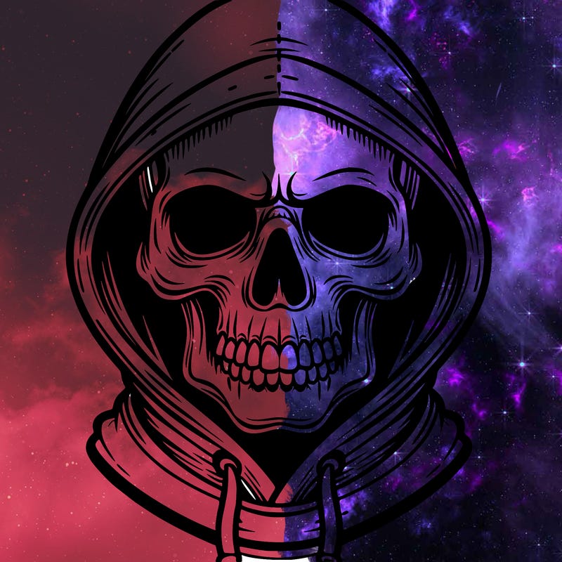 skull hoodie