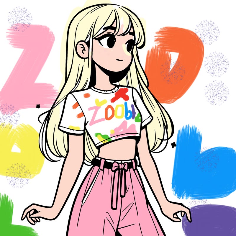 girl in a cute crop top