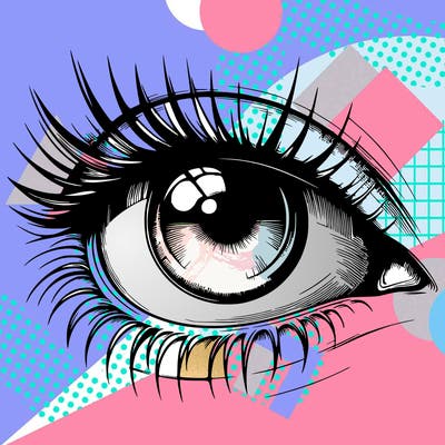 realistic eye