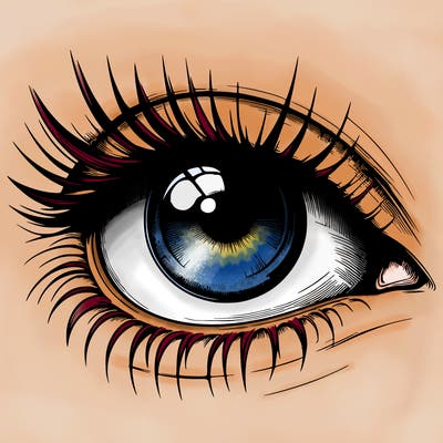 realistic eye