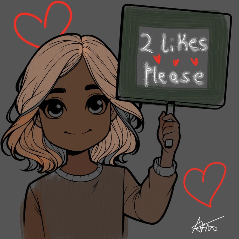 realistic girl holding up a sign