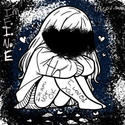 a girl after a breakup