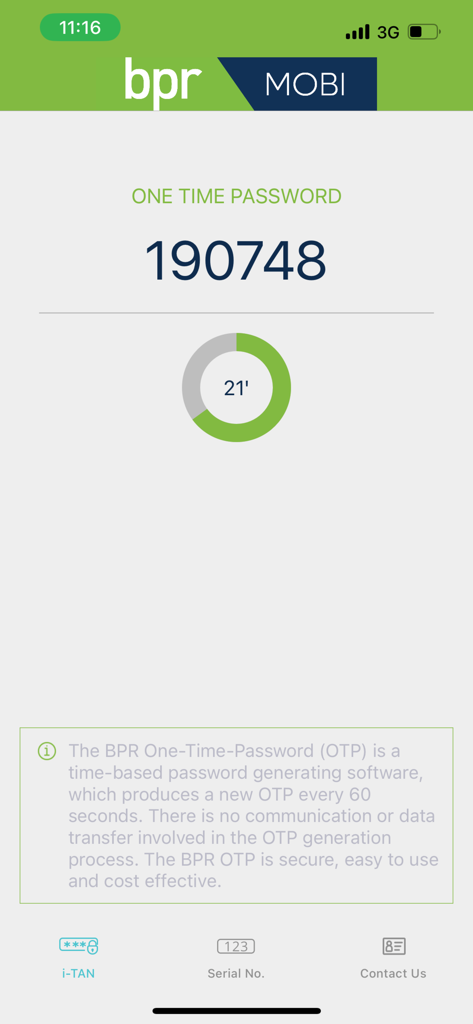 BPR OTP - Finance App | MWM