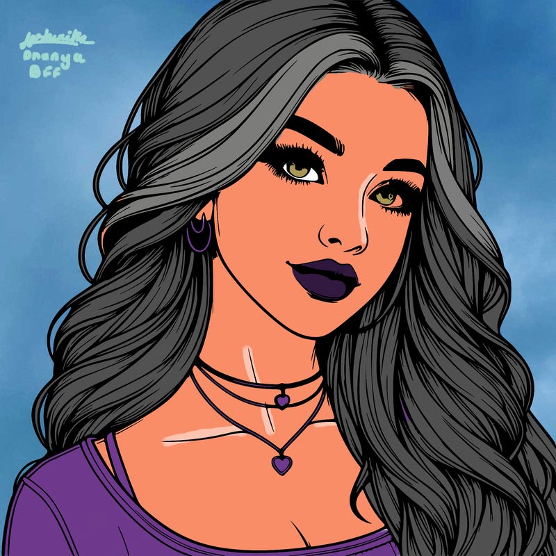 detailed realistic girl