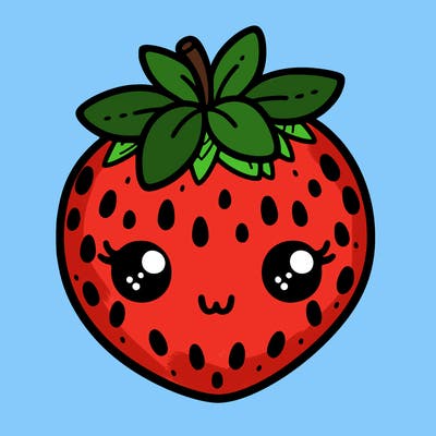 cute strawberry