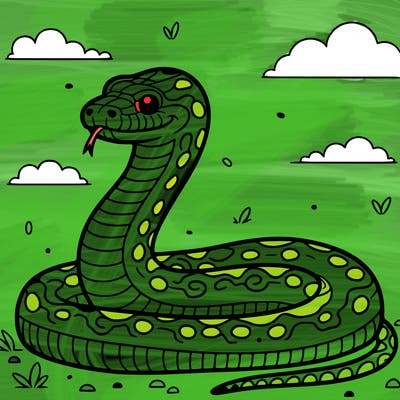anaconda snake
