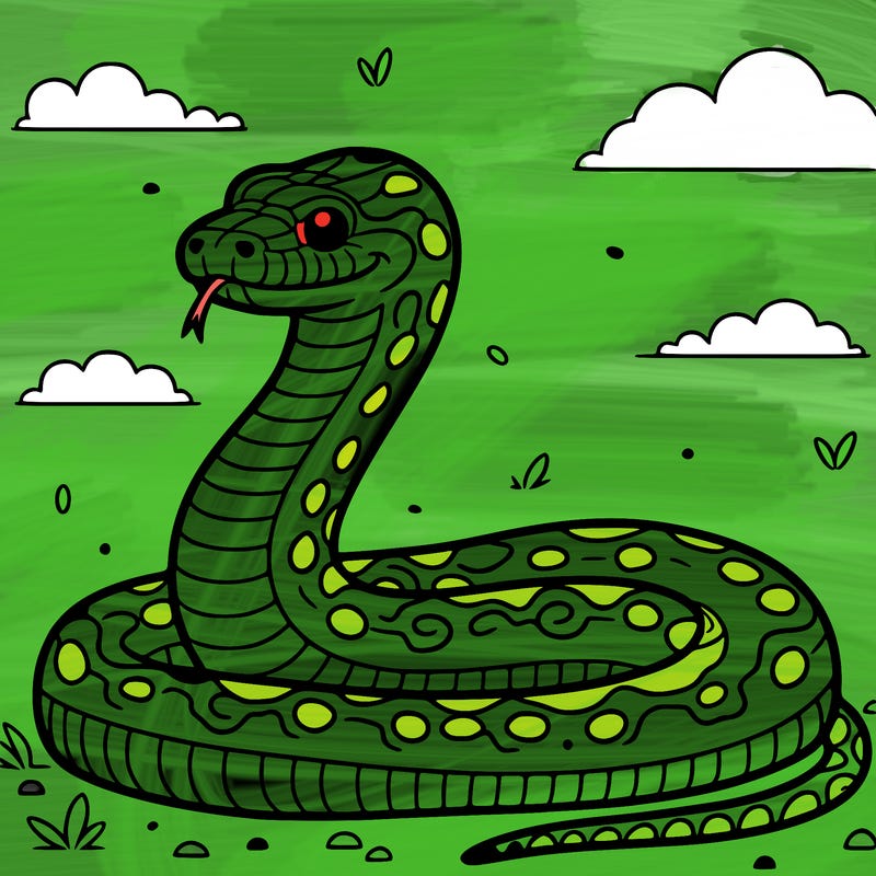 anaconda snake