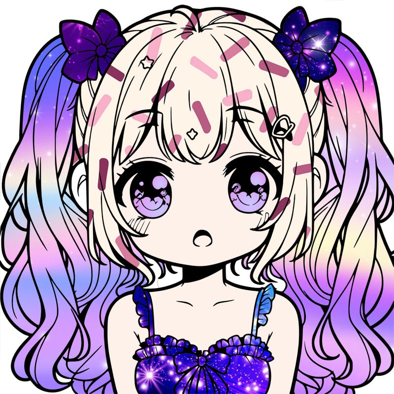 cute sweet anime girl