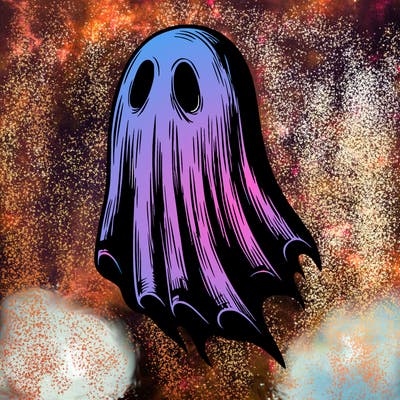 realistic creepy ghost