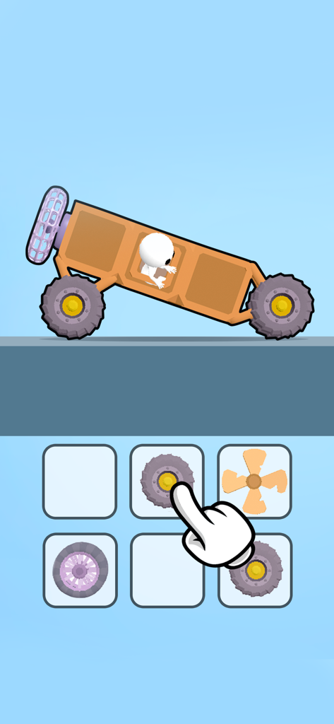 Ride Master: Car Builder Game - Personalizando un vehículo con diferentes ruedas y piezas en el juego de construcción de coches Ride Master