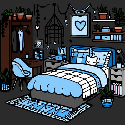 cute aesthetic bedroom