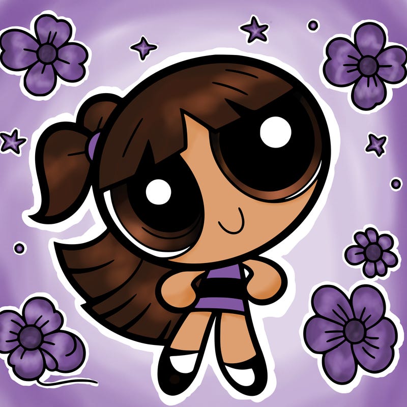 a powerpuff girl