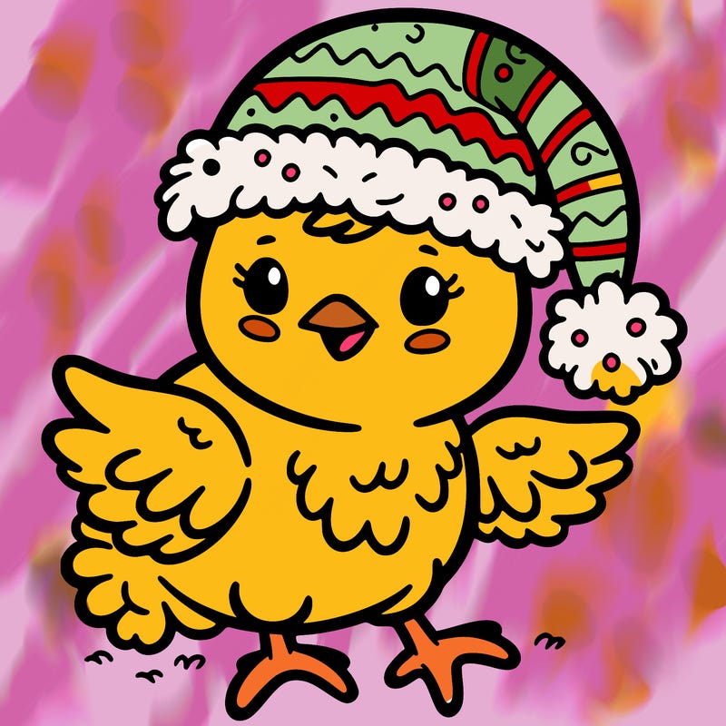 christmas chick