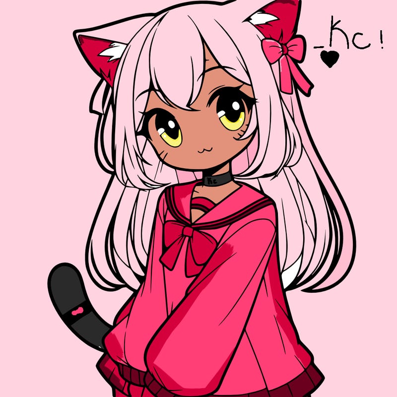 cat anime girl