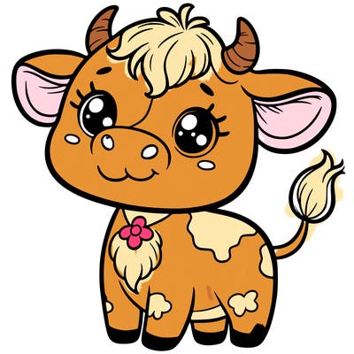 cute cow