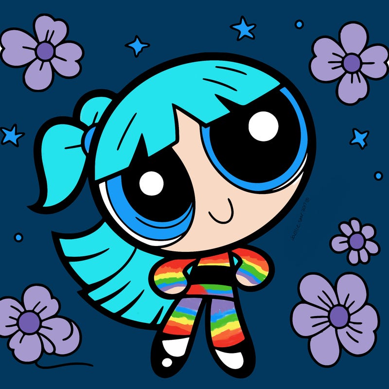 a powerpuff girl