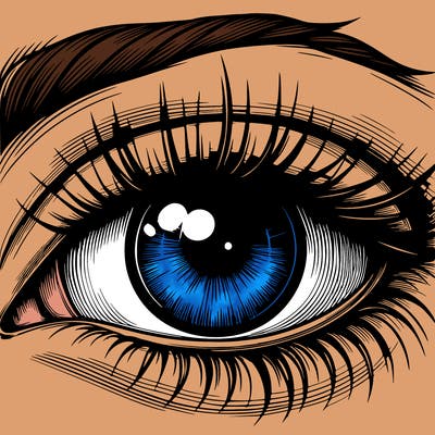 realistic eye