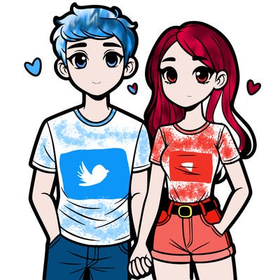 boyfriend and girlfriend