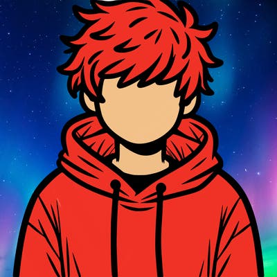 a guy with a hoodie and fuzzy hair