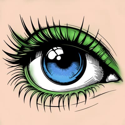 realistic eye