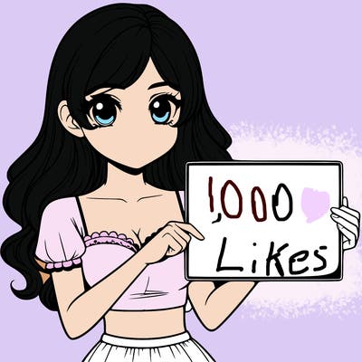 realistic pretty girl holding blank sign