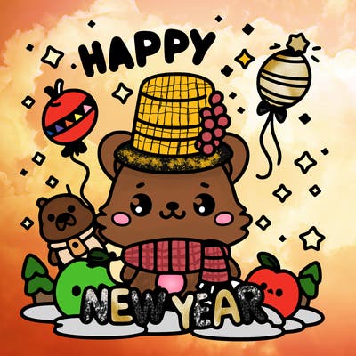 message : happy new year