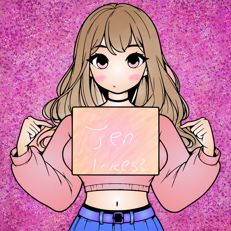 girl holding a blank sign in a long sleeve crop top