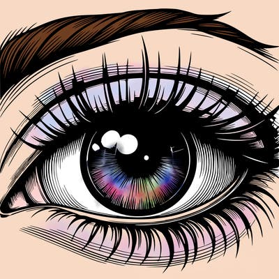 realistic eye