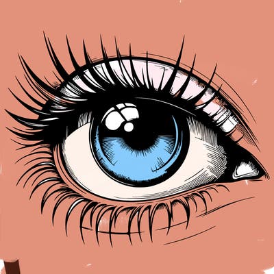 realistic eye