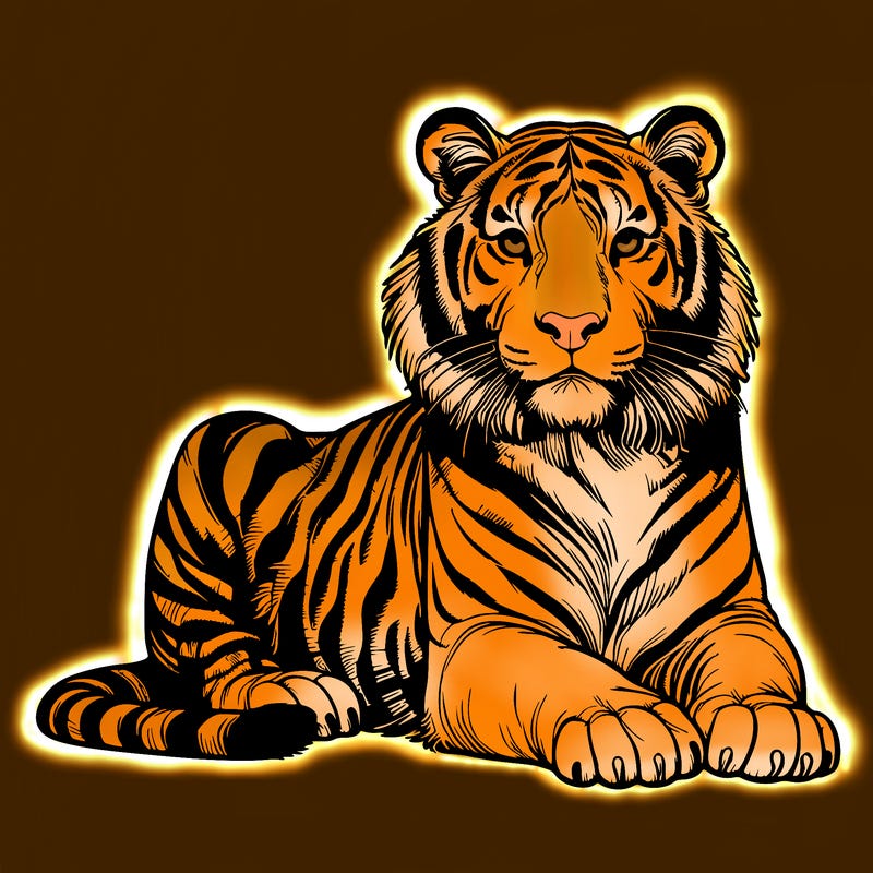 realistic tiger