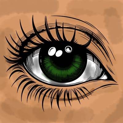 realistic eye